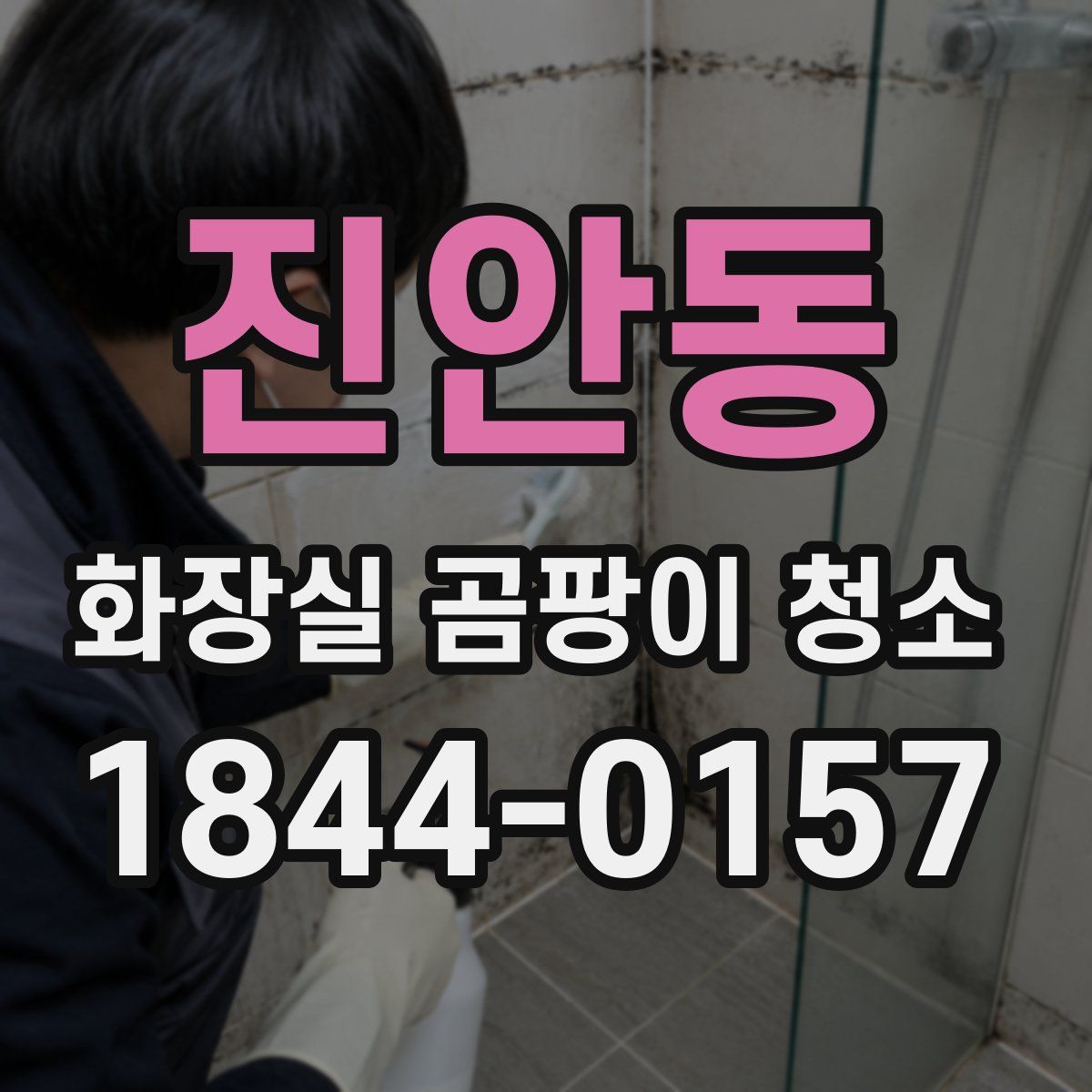 진안동 화장실 곰팡이 청소