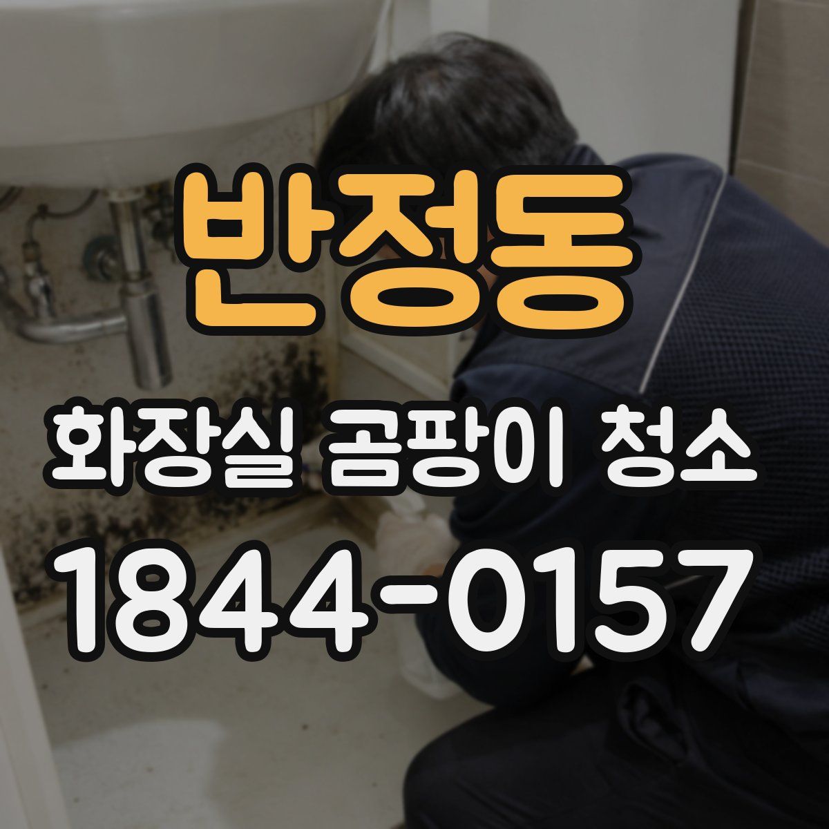 반정동 화장실 곰팡이 청소