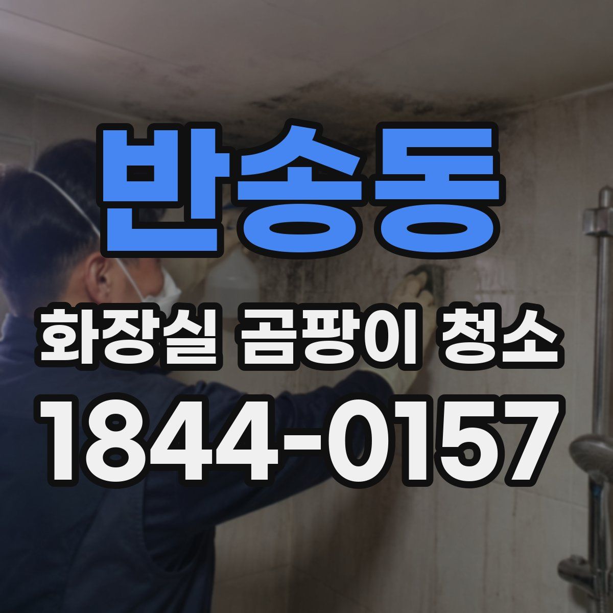 반송동 화장실 곰팡이 청소