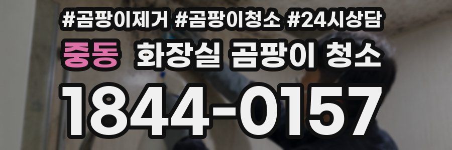 중동 화장실 곰팡이 청소