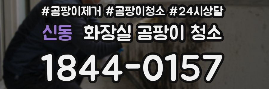 신동 화장실 곰팡이 청소