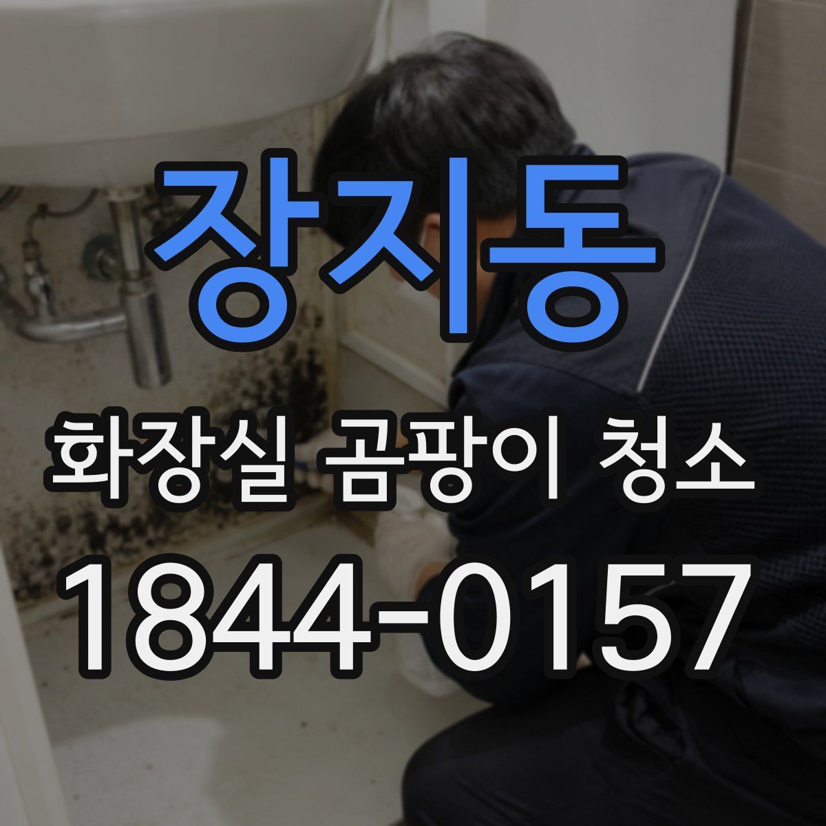 장지동 화장실 곰팡이 청소