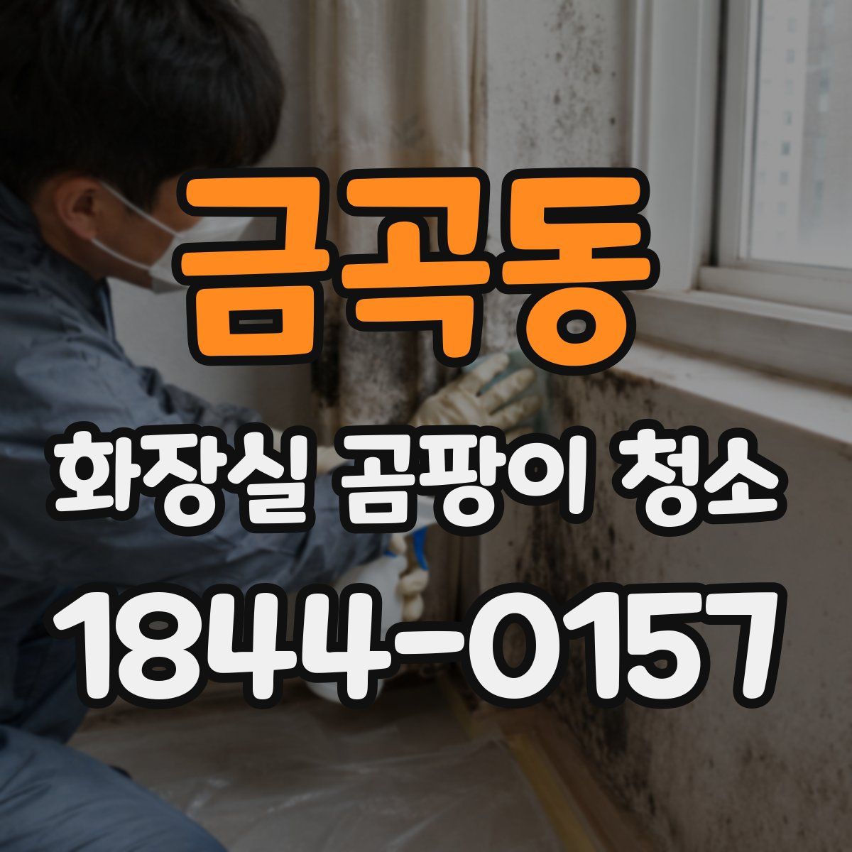 금곡동 화장실 곰팡이 청소
