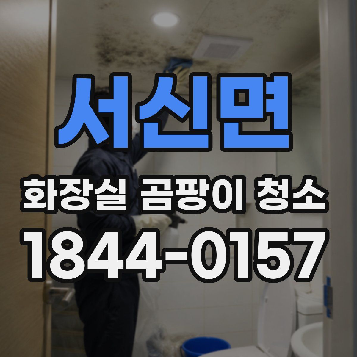 서신면 화장실 곰팡이 청소