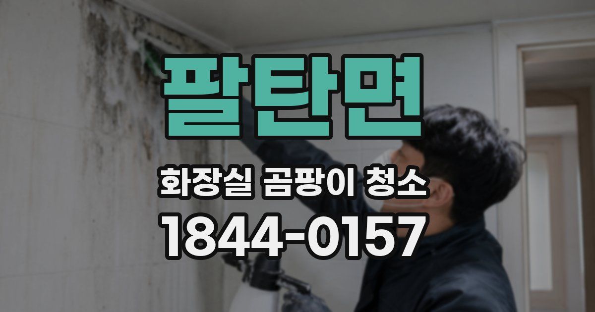 팔탄면 화장실 곰팡이 청소