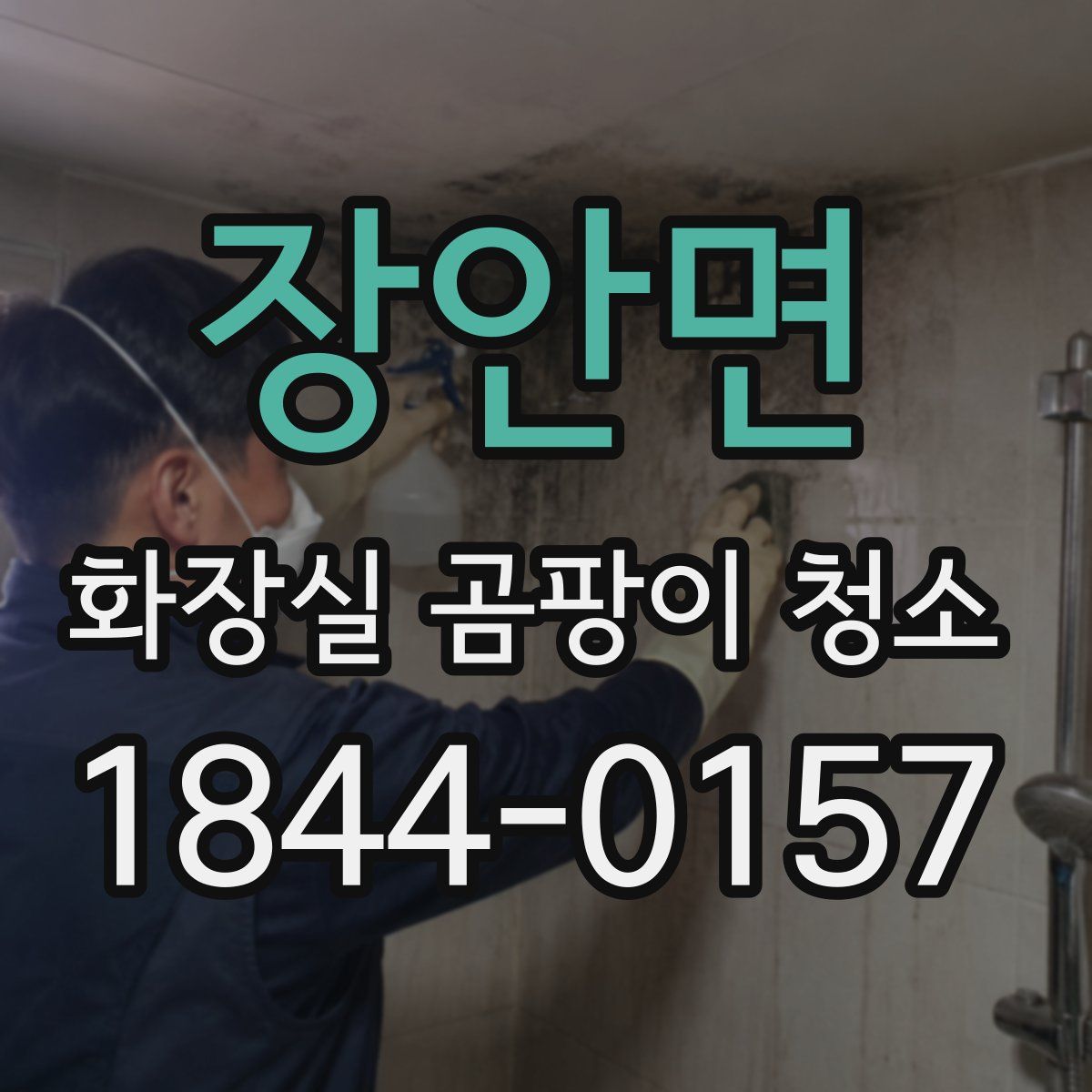 장안면 화장실 곰팡이 청소
