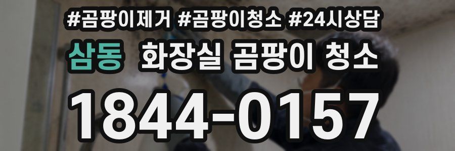 삼동 화장실 곰팡이 청소
