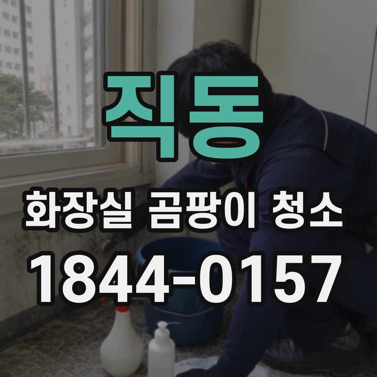 직동 화장실 곰팡이 청소