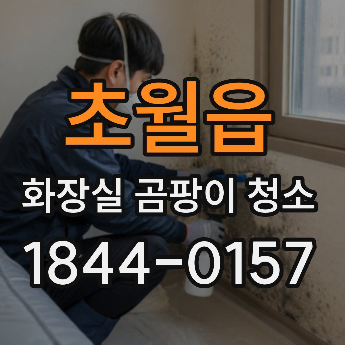 초월읍 화장실 곰팡이 청소