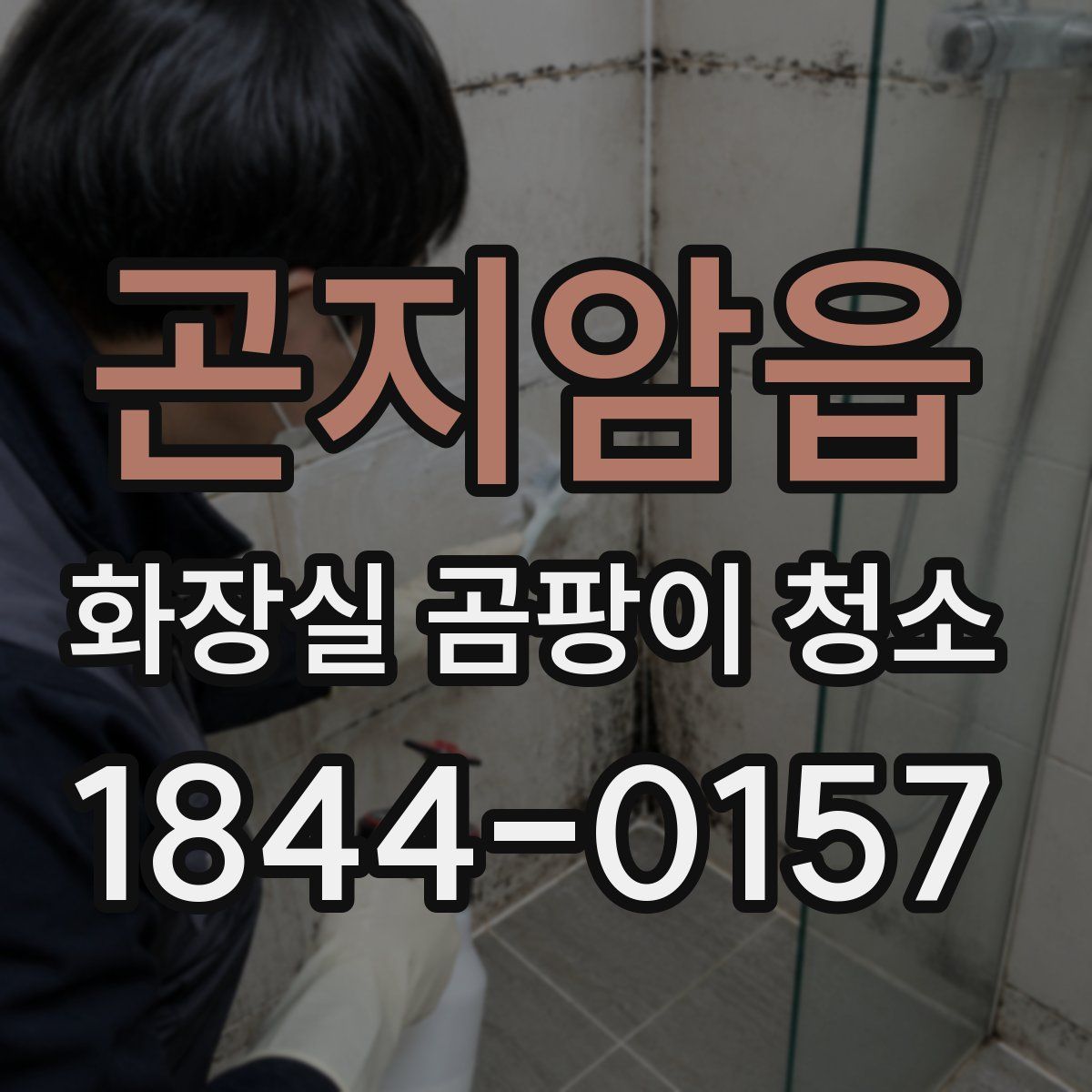 곤지암읍 화장실 곰팡이 청소
