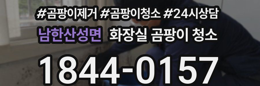남한산성면 화장실 곰팡이 청소