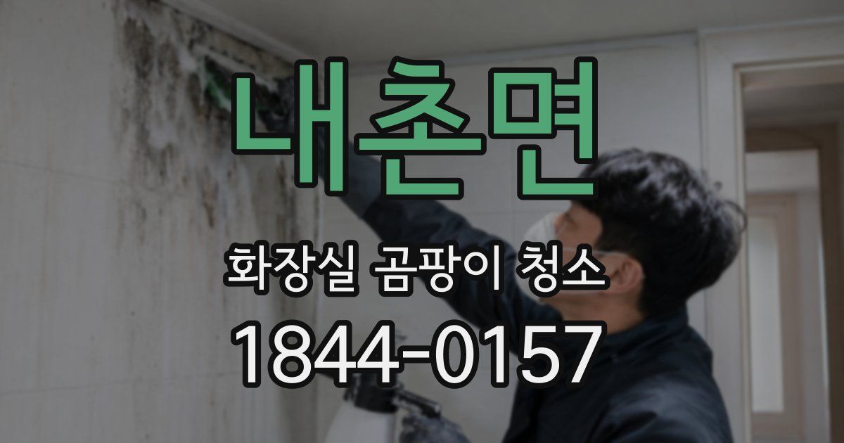 내촌면 화장실 곰팡이 청소