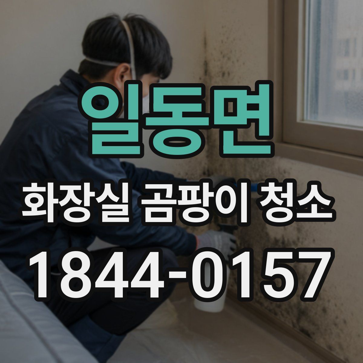 일동면 화장실 곰팡이 청소
