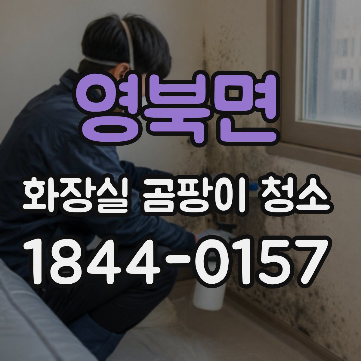 영북면 화장실 곰팡이 청소