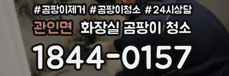 관인면 화장실 곰팡이 청소