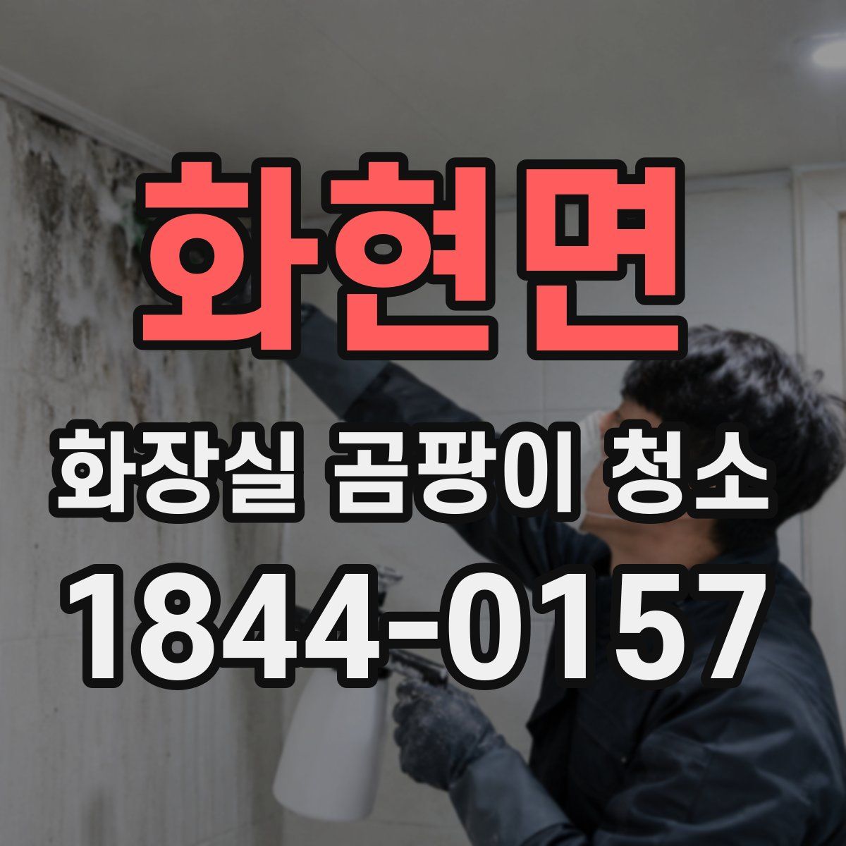 화현면 화장실 곰팡이 청소