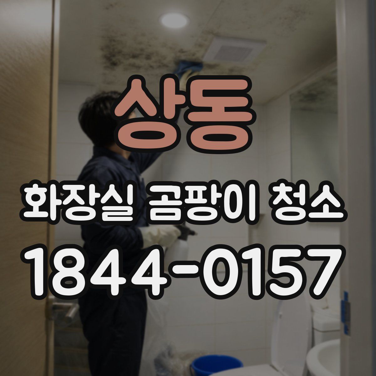 상동 화장실 곰팡이 청소