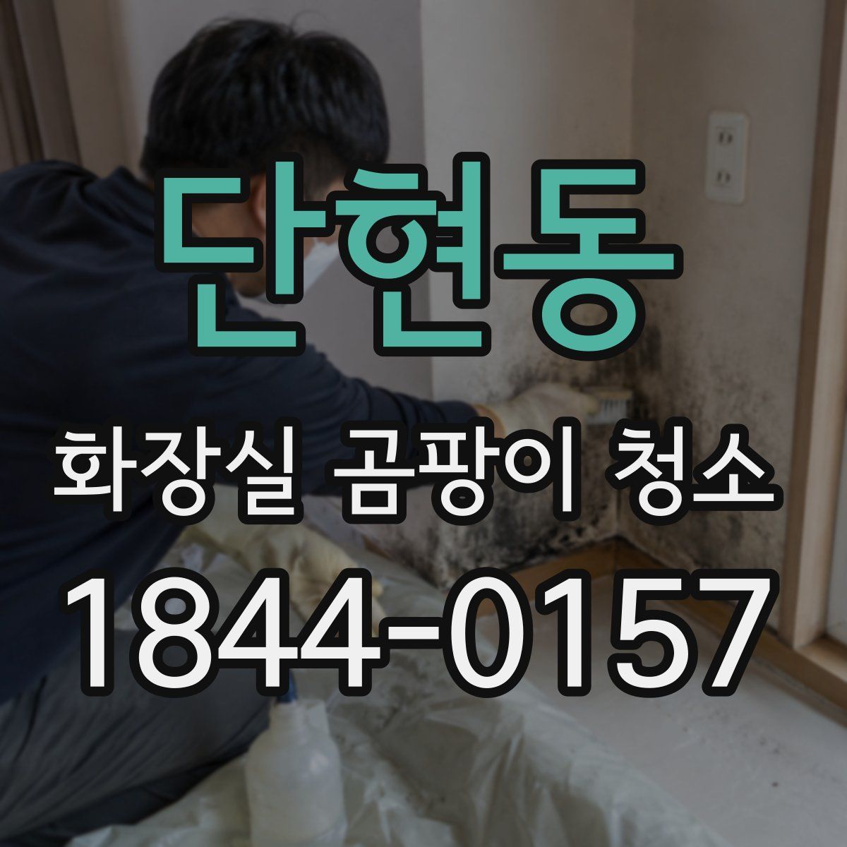 단현동 화장실 곰팡이 청소