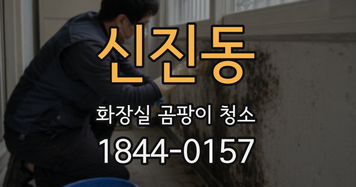 신진동 화장실 곰팡이 청소