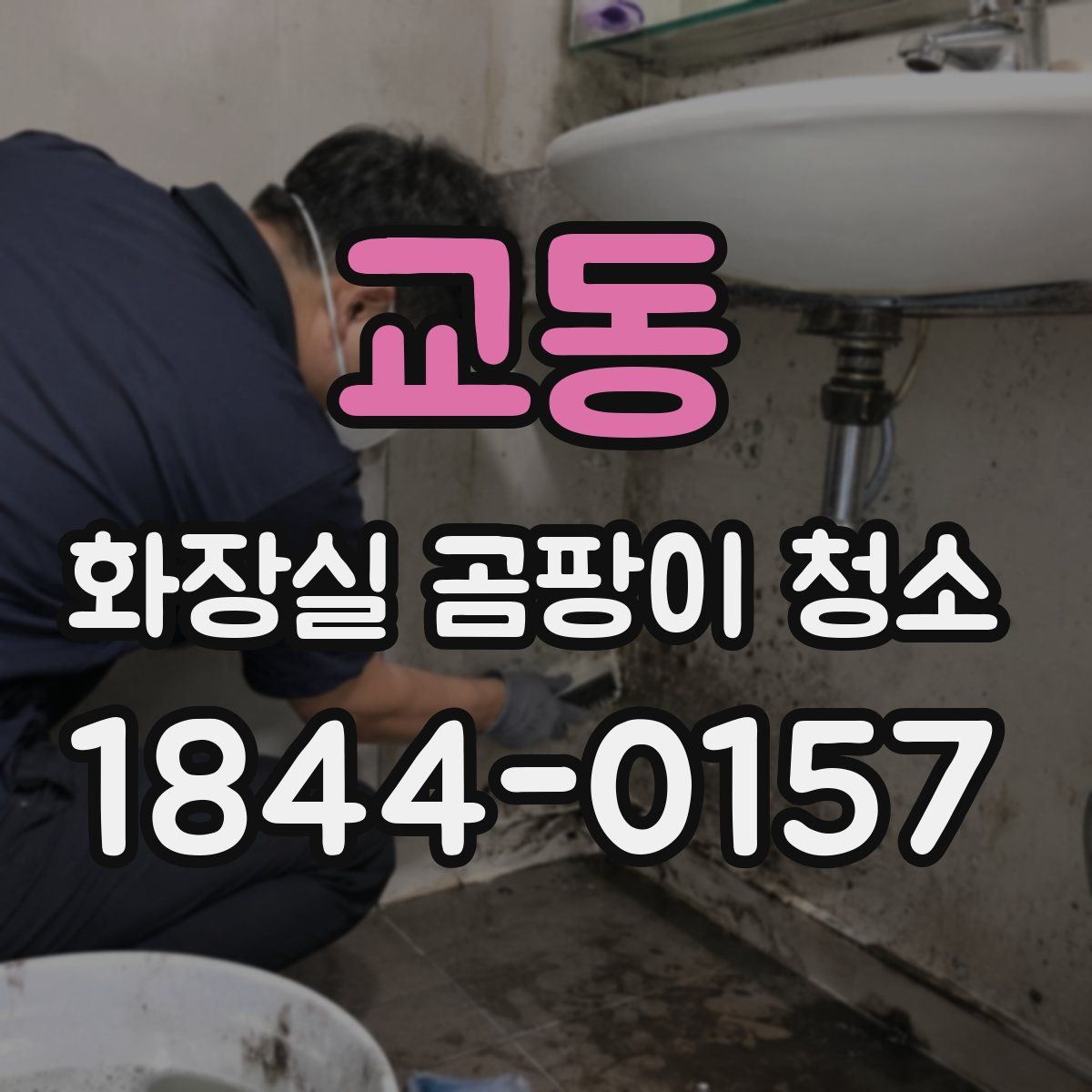 교동 화장실 곰팡이 청소