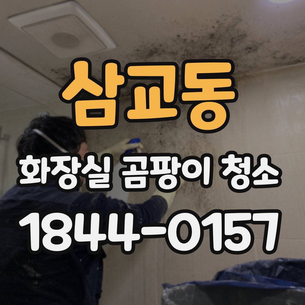 삼교동 화장실 곰팡이 청소
