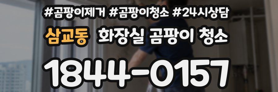 삼교동 화장실 곰팡이 청소