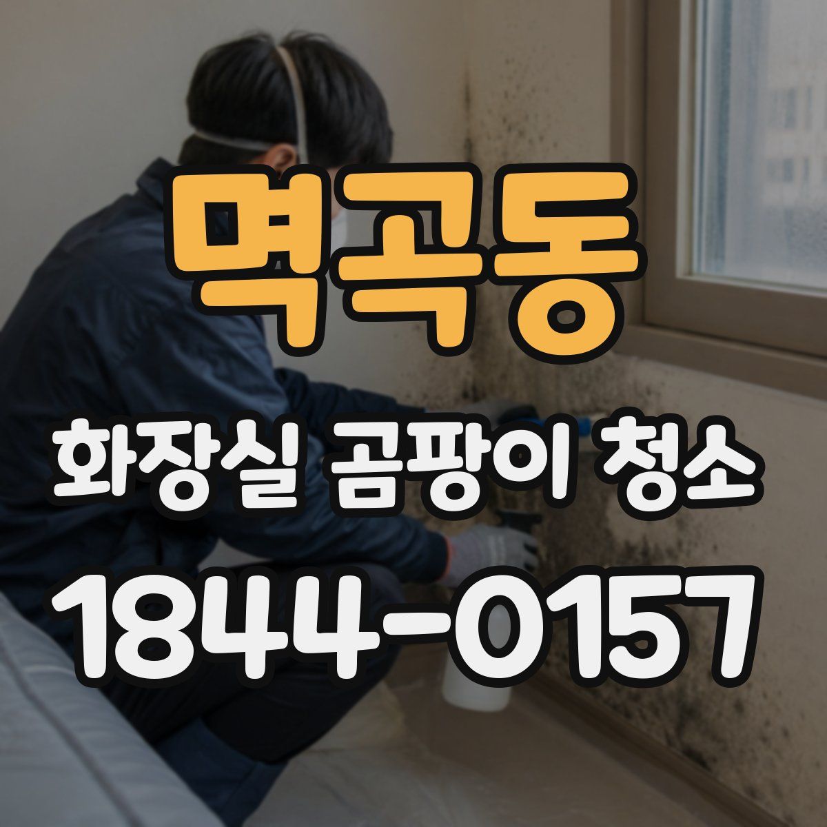 멱곡동 화장실 곰팡이 청소