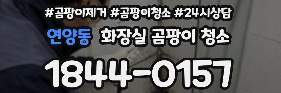 연양동 화장실 곰팡이 청소