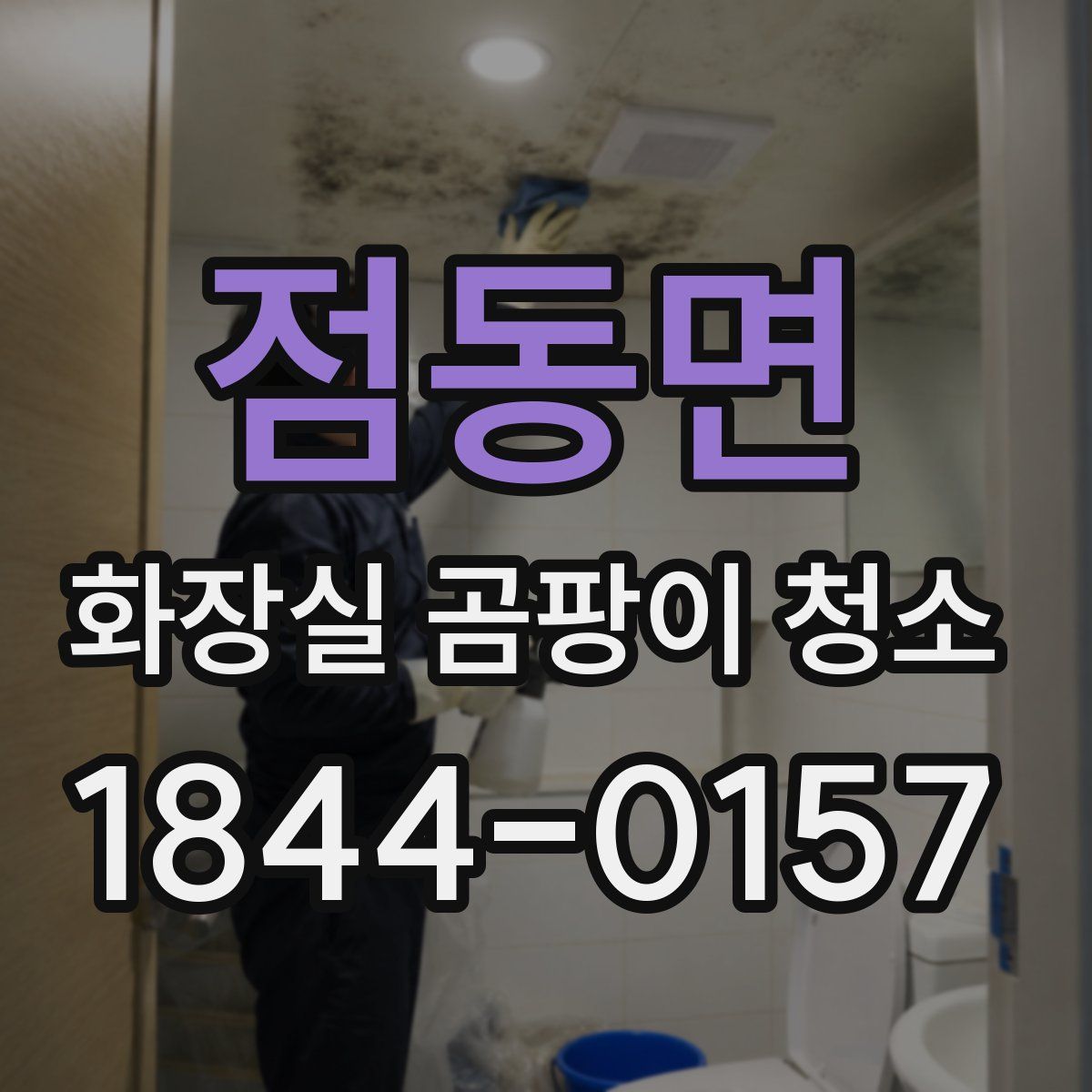 점동면 화장실 곰팡이 청소