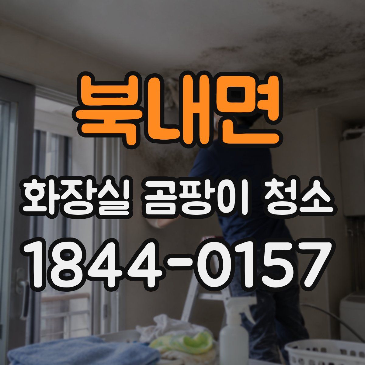 북내면 화장실 곰팡이 청소