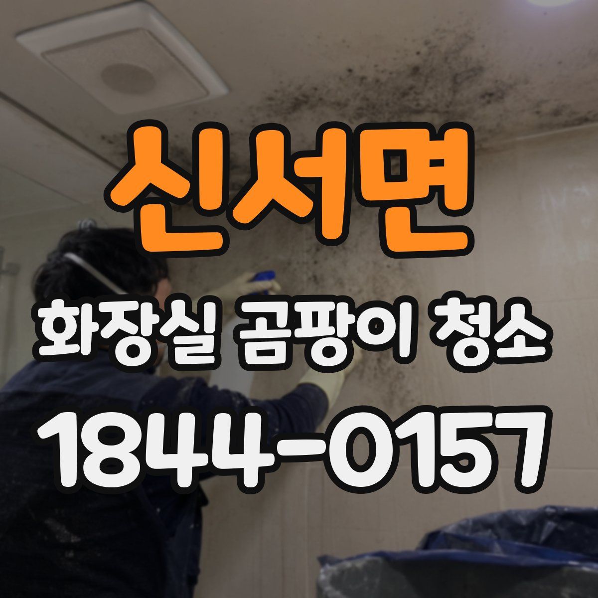 신서면 화장실 곰팡이 청소
