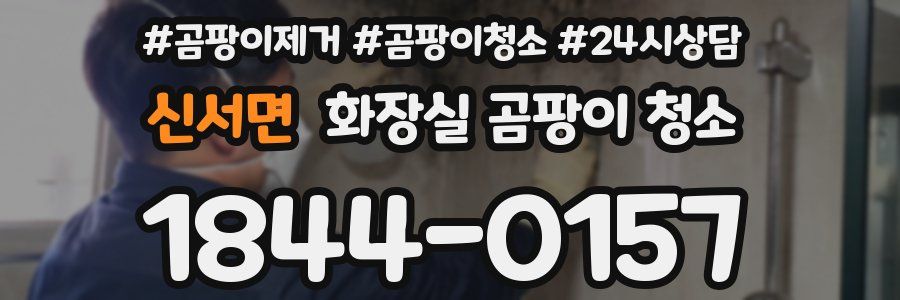 신서면 화장실 곰팡이 청소