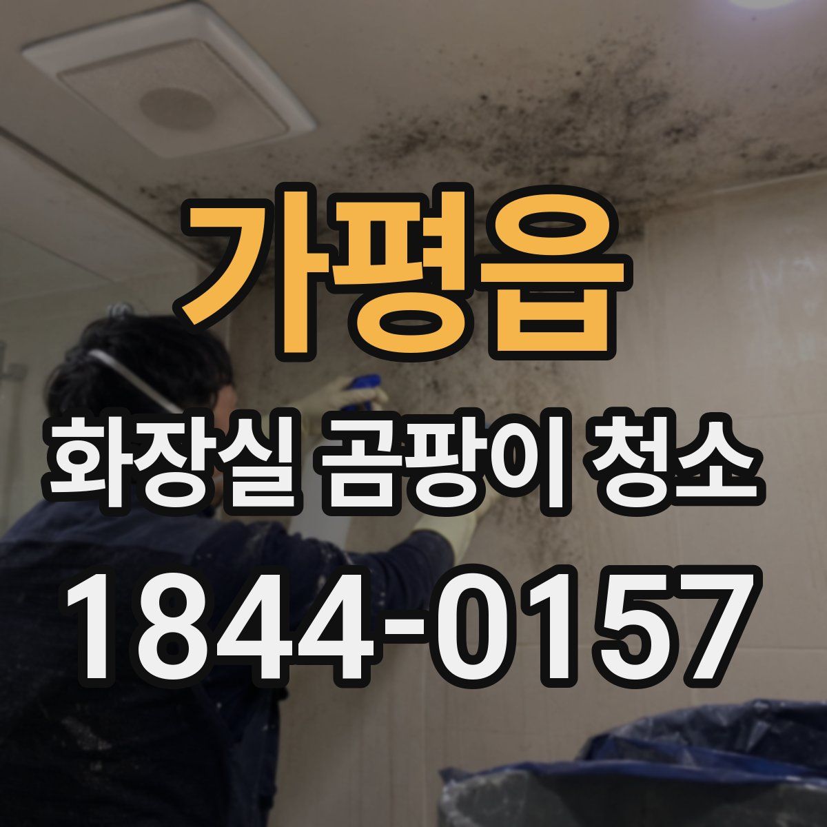 가평읍 화장실 곰팡이 청소