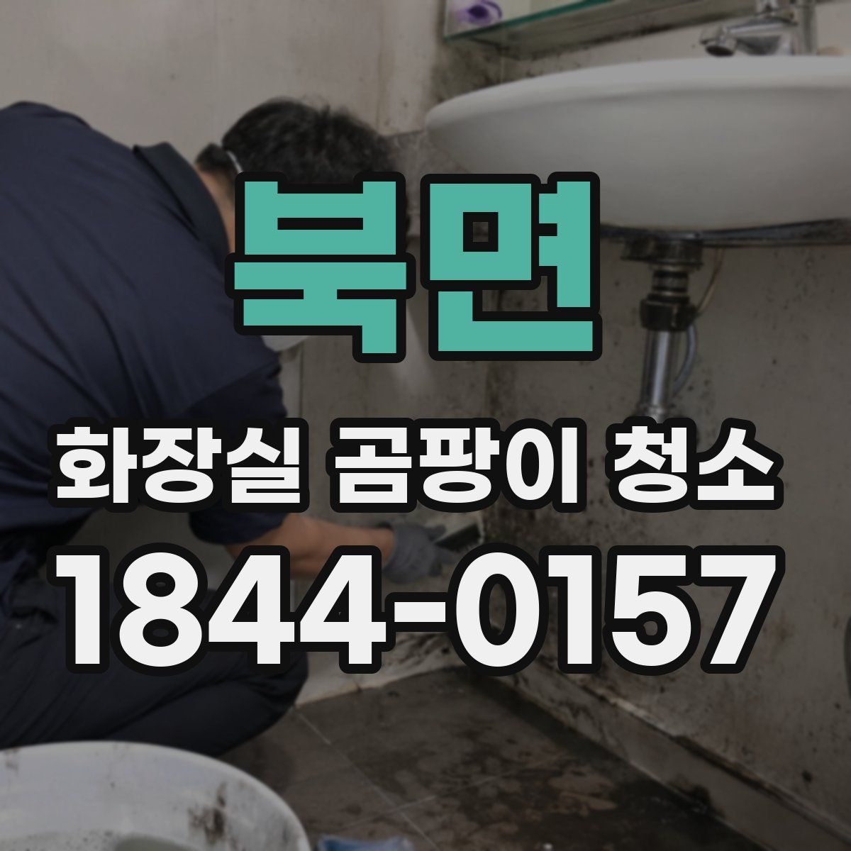 북면 화장실 곰팡이 청소