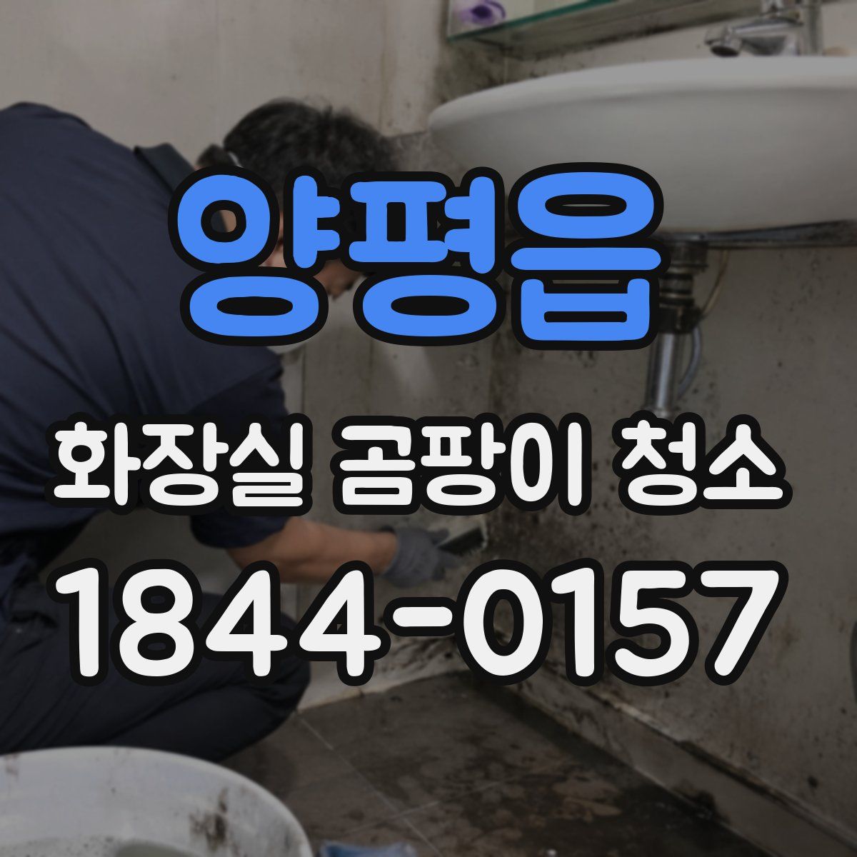 양평읍 화장실 곰팡이 청소