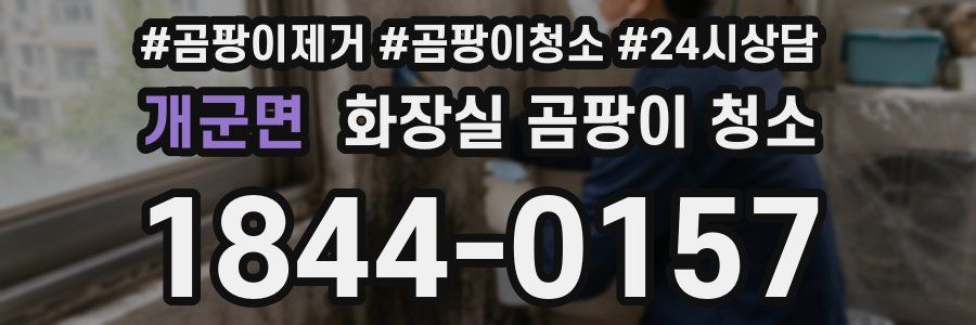 개군면 화장실 곰팡이 청소