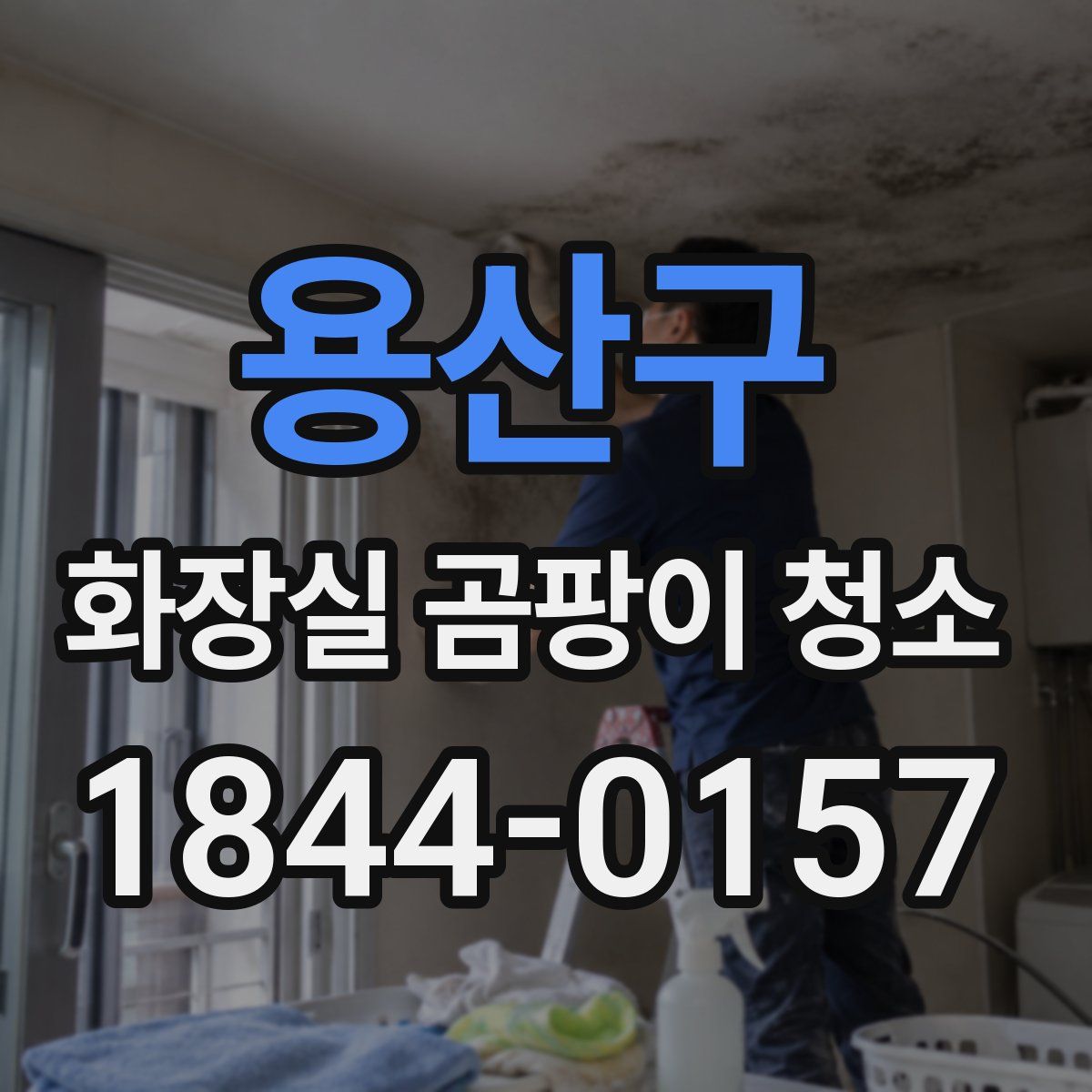 용산구 화장실 곰팡이 청소