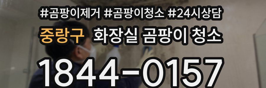 중랑구 화장실 곰팡이 청소