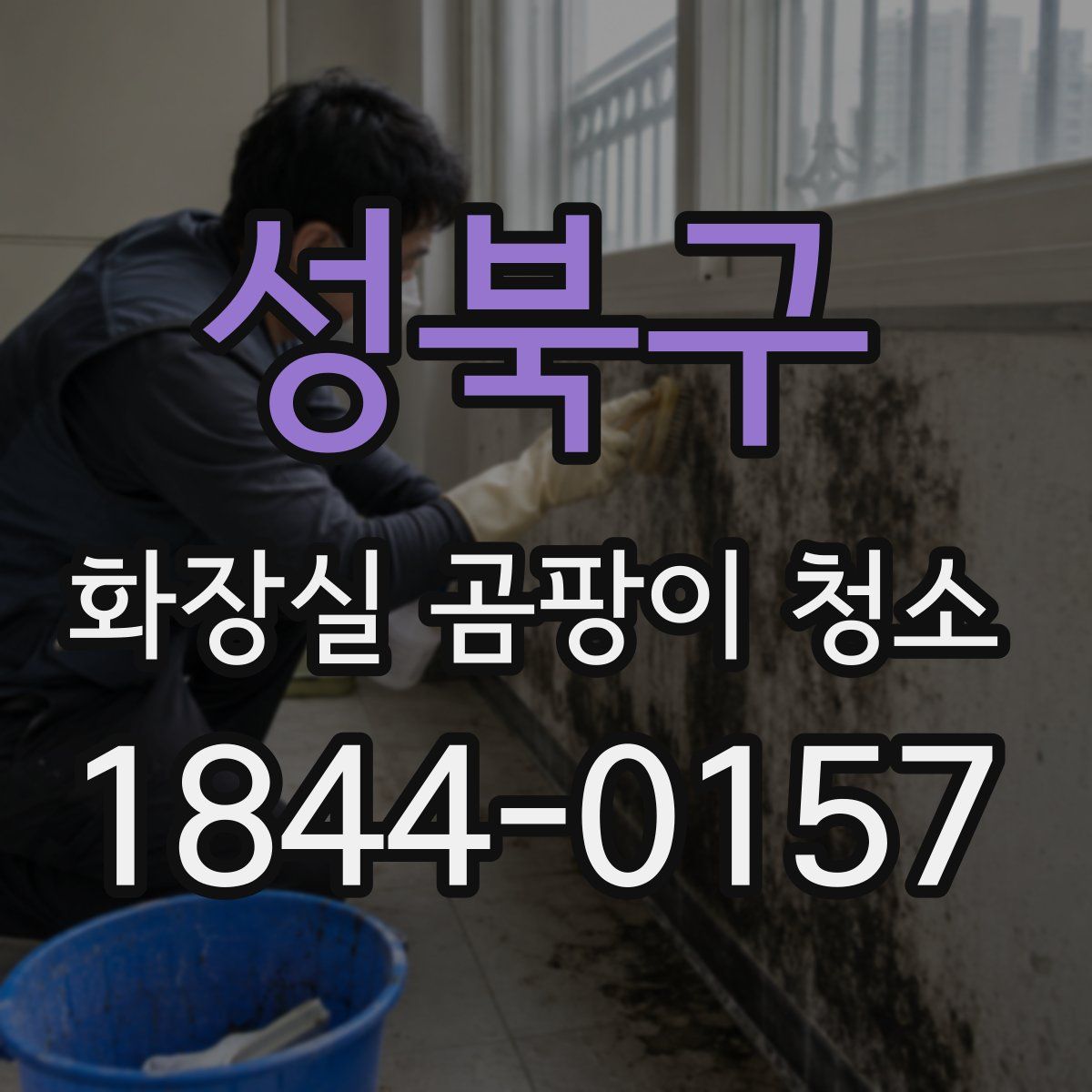 성북구 화장실 곰팡이 청소