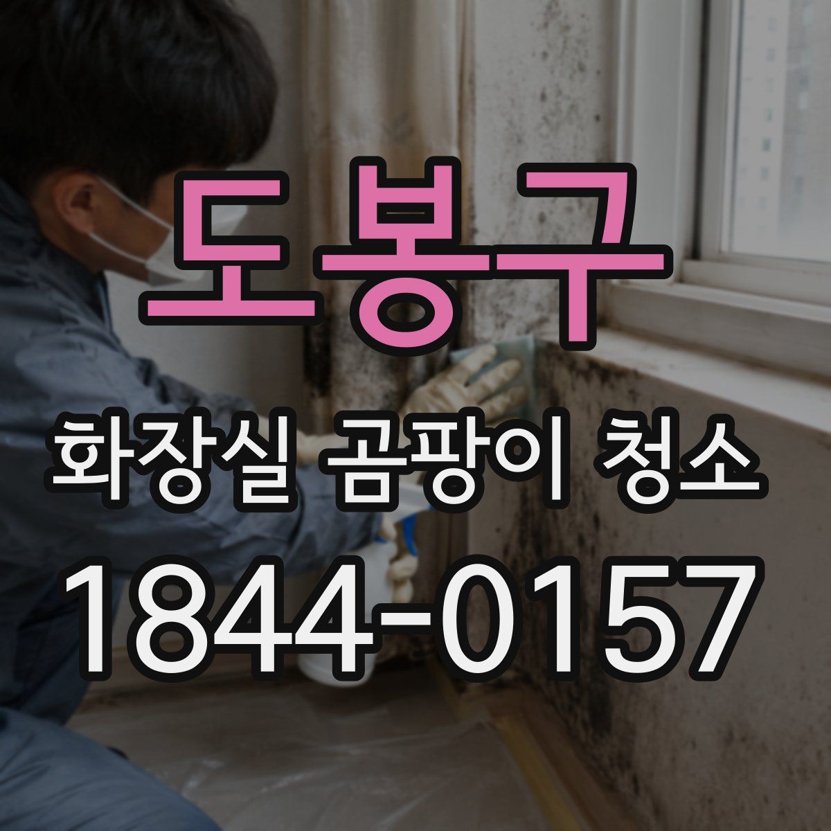 도봉구 화장실 곰팡이 청소