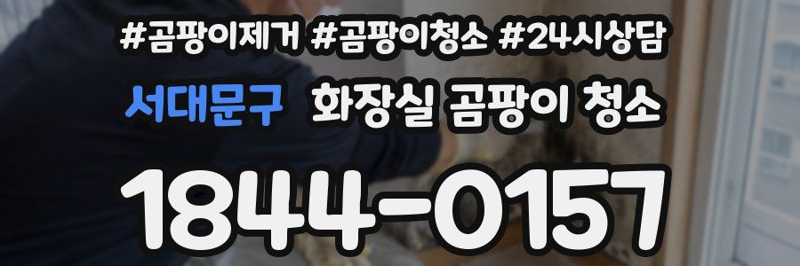 서대문구 화장실 곰팡이 청소
