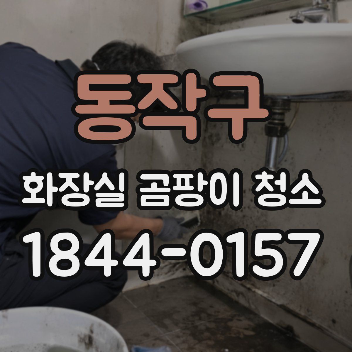 동작구 화장실 곰팡이 청소