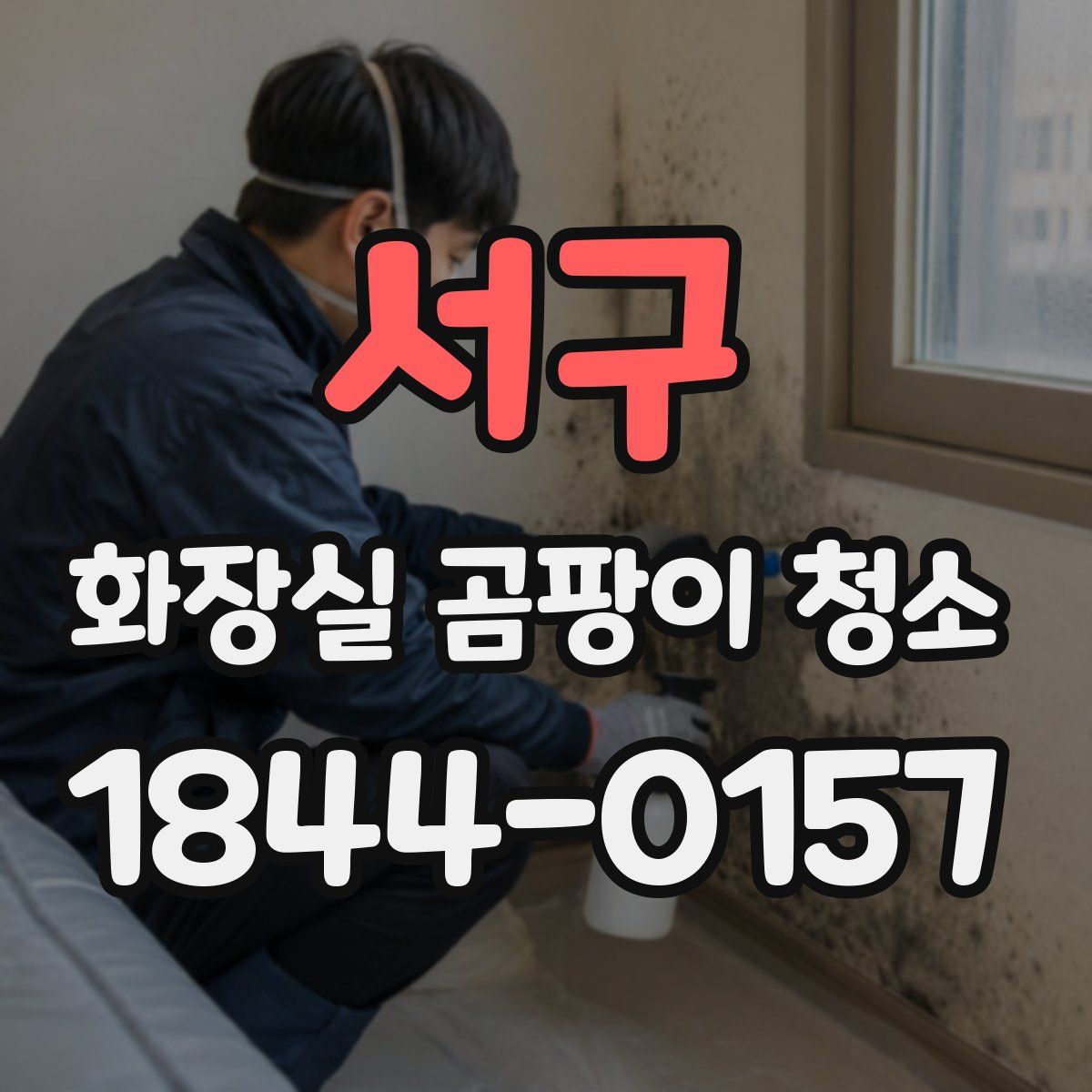 서구 화장실 곰팡이 청소