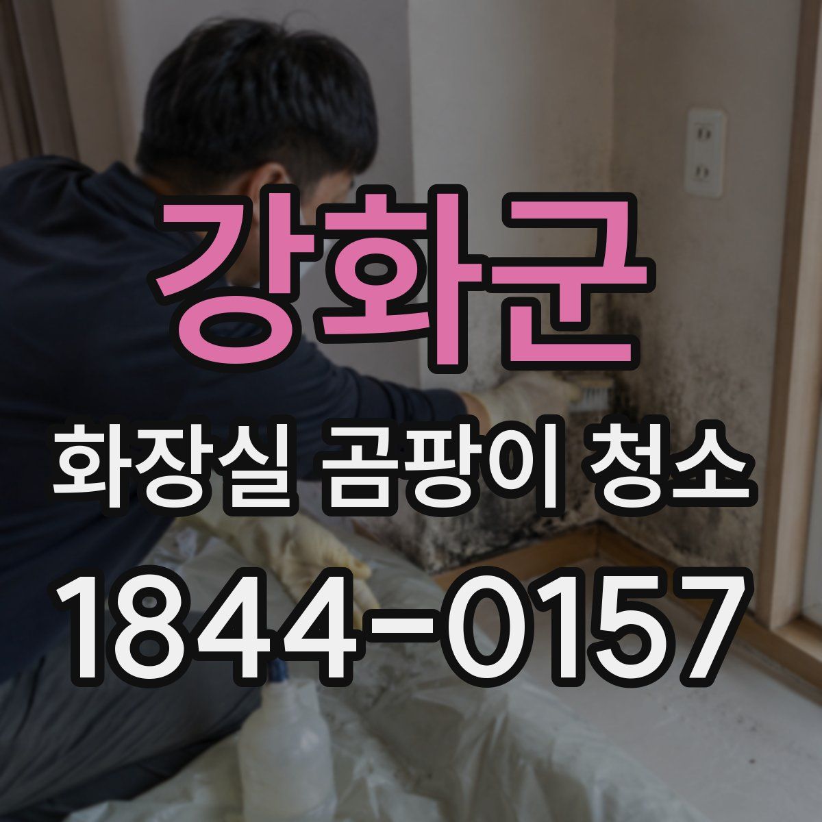 강화군 화장실 곰팡이 청소
