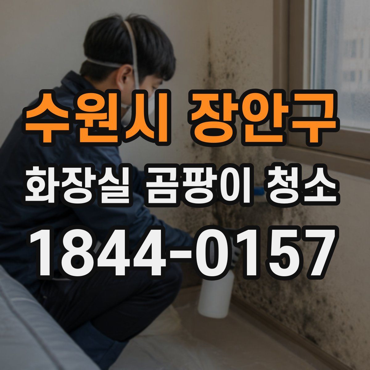 수원시 장안구 화장실 곰팡이 청소