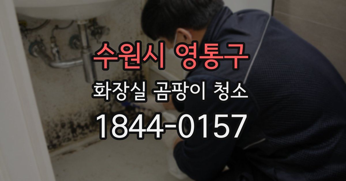 수원시 영통구 화장실 곰팡이 청소