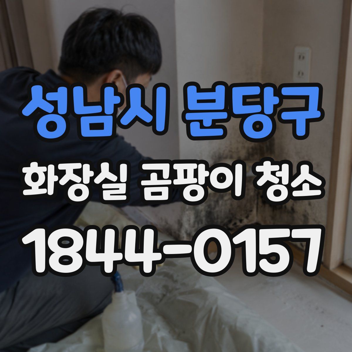 성남시 분당구 화장실 곰팡이 청소