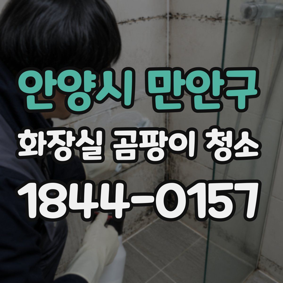 안양시 만안구 화장실 곰팡이 청소