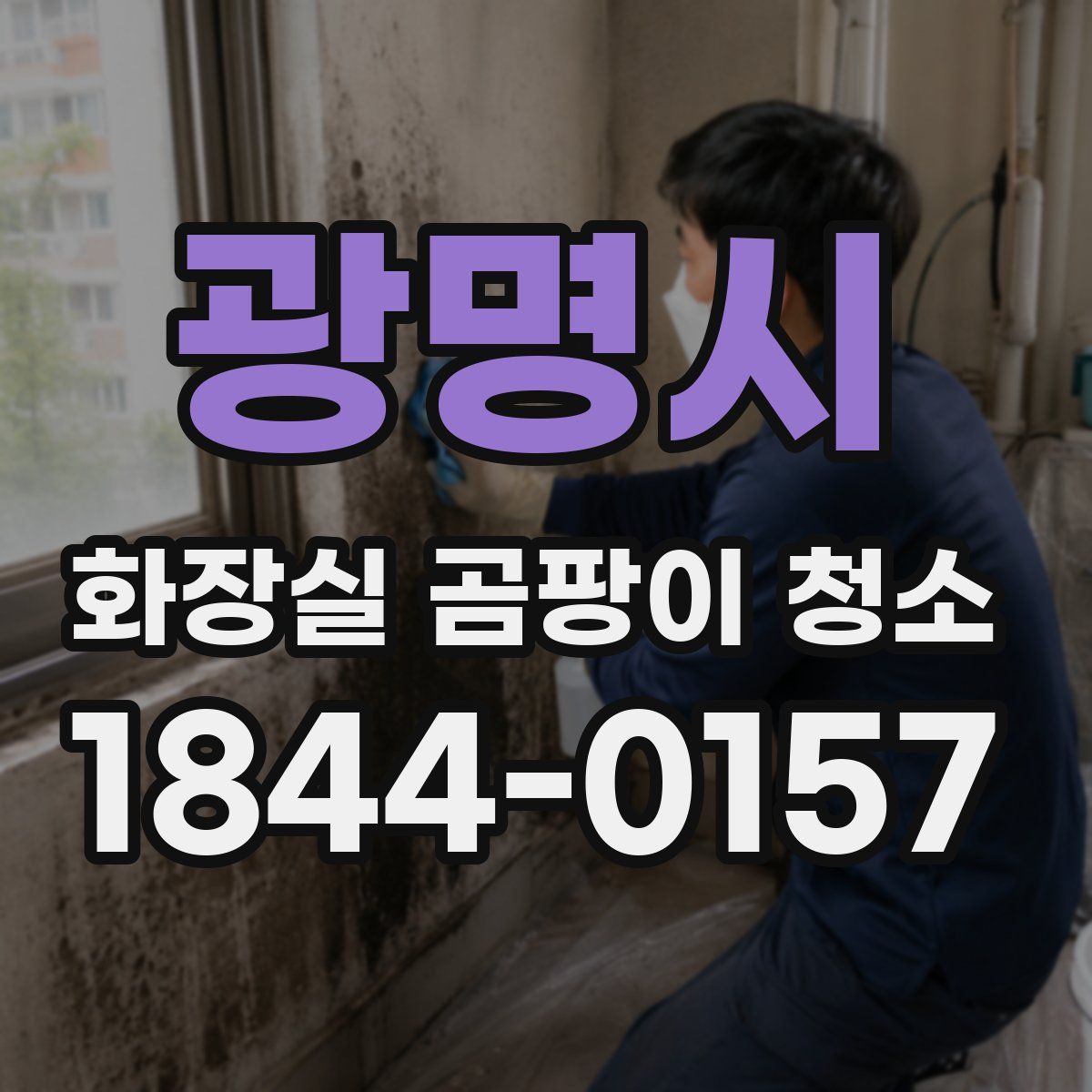광명시 화장실 곰팡이 청소