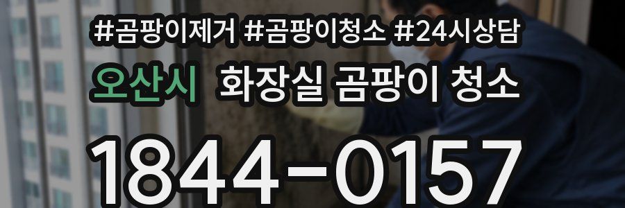 오산시 화장실 곰팡이 청소